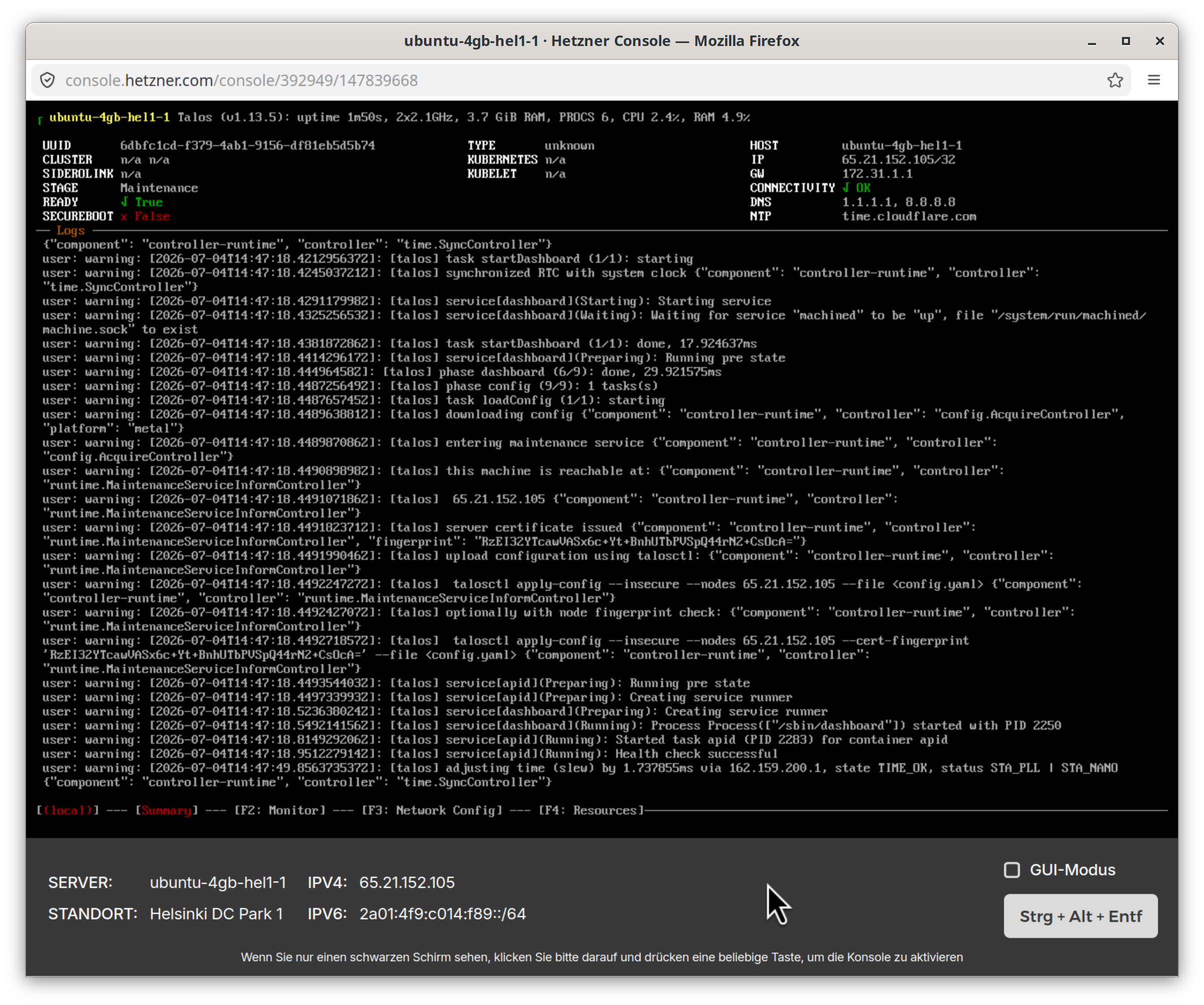 Remote Console